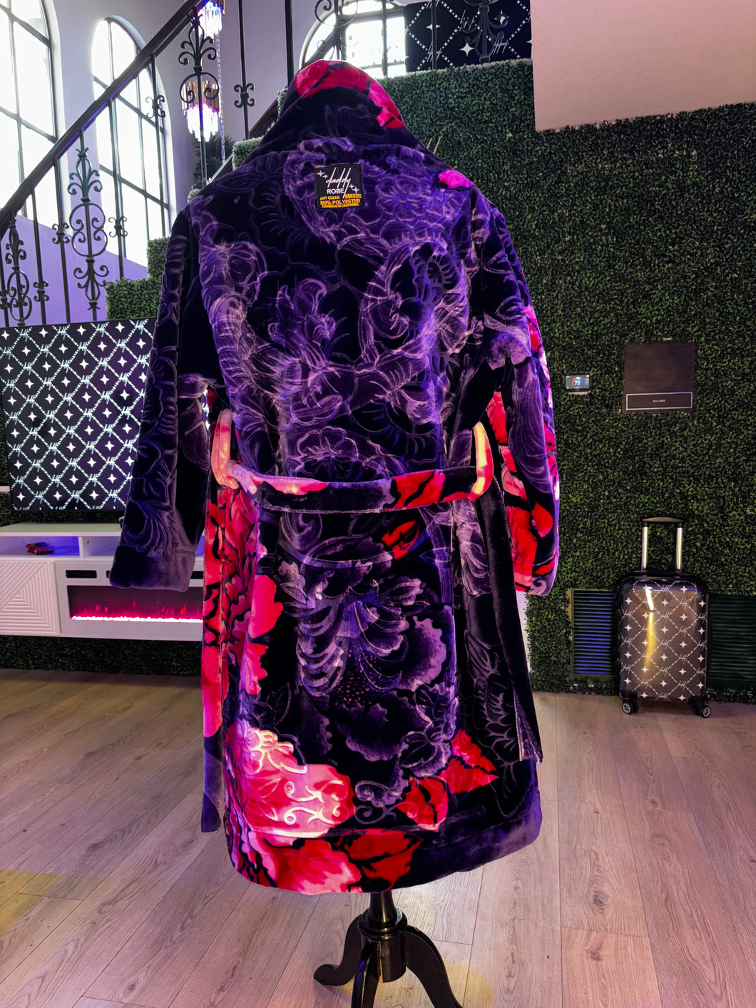 Exclusive Purple and Pink Robe