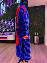 Load image into Gallery viewer, Exclusive Red &amp; Blue Daddy Robe
