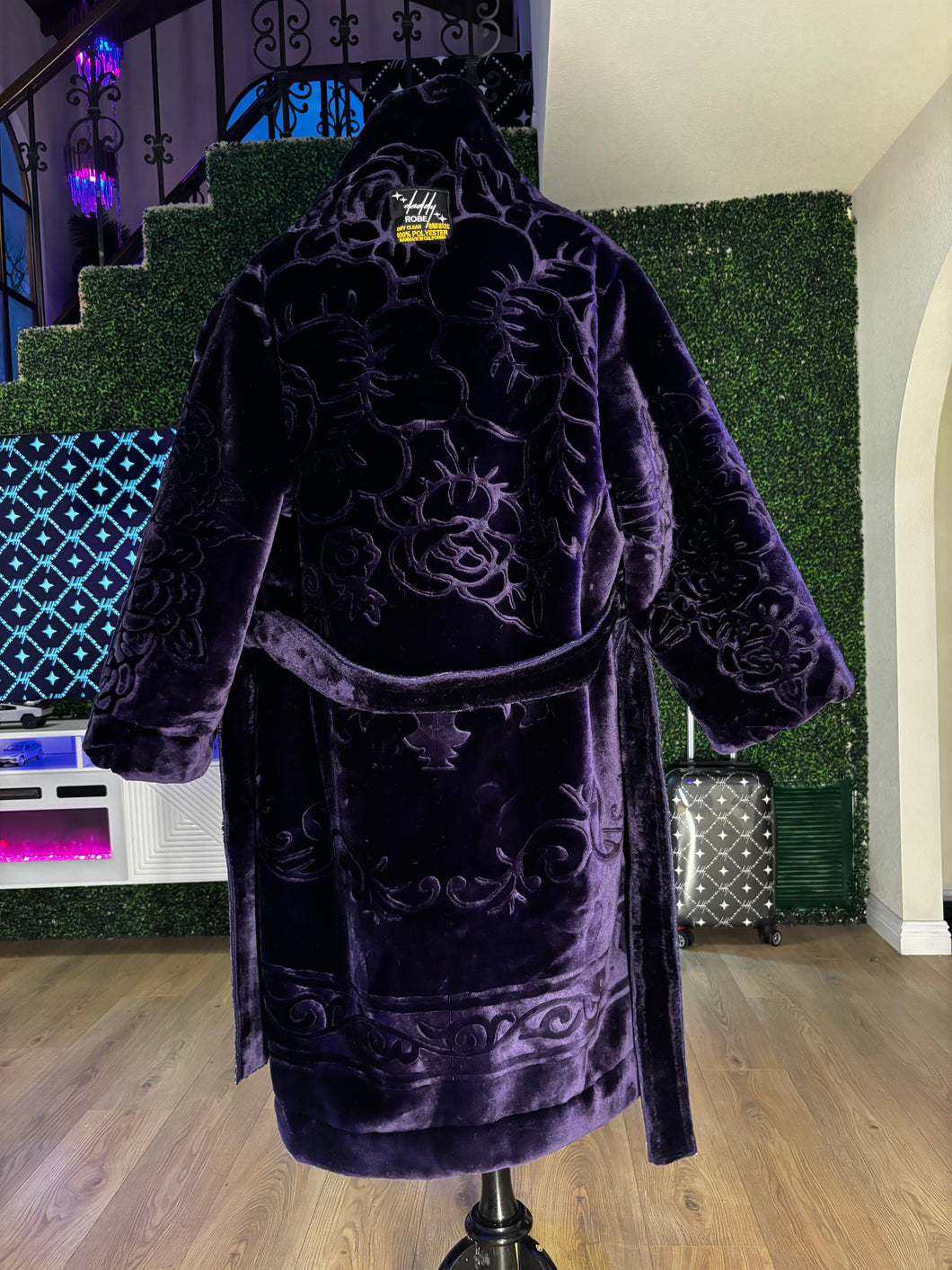 Exclusive Deep Purple Daddy Robe