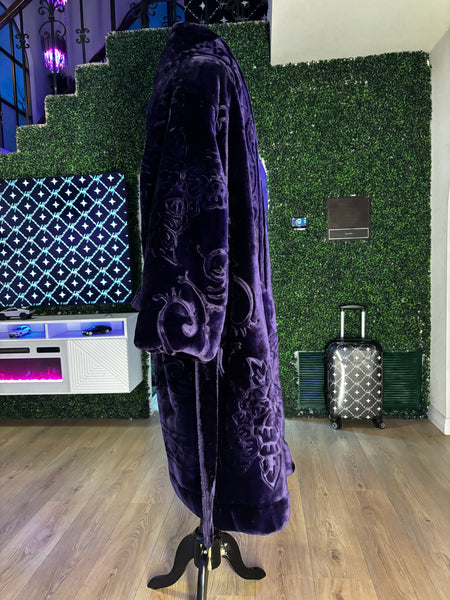 Exclusive Deep Purple Daddy Robe