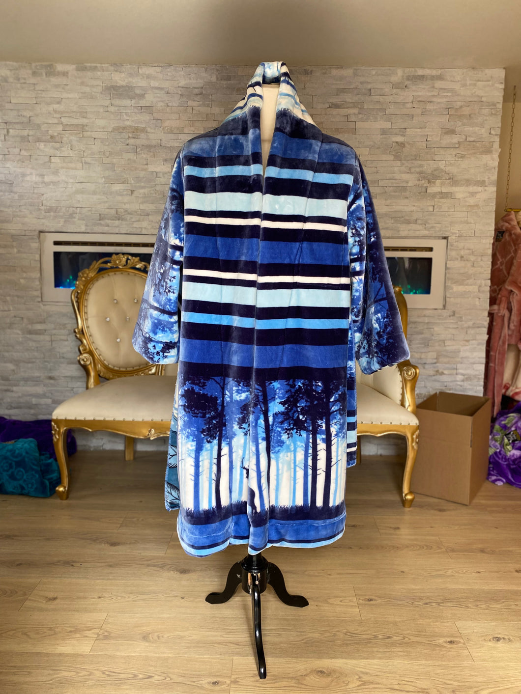 Exclusive Blue Horizons Daddy Robe