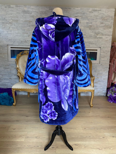 Exclusive Blue Kamikaze Robe