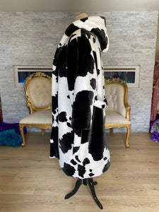 Exclusive Cow Hide Robe