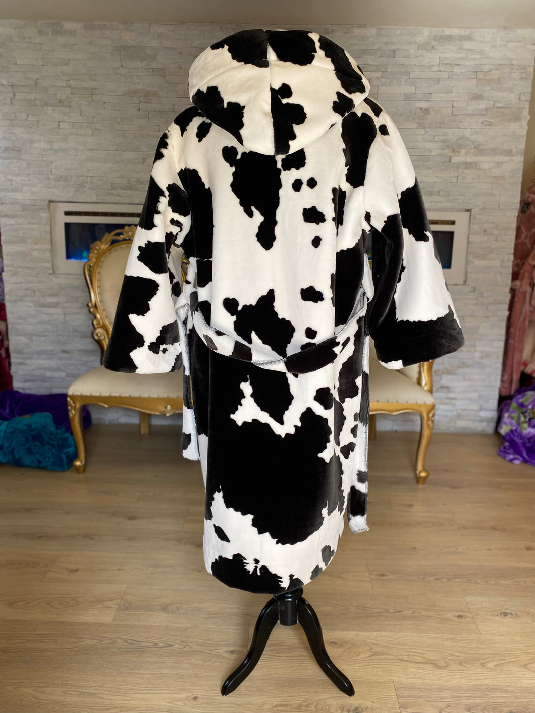 Exclusive Cow Hide Robe