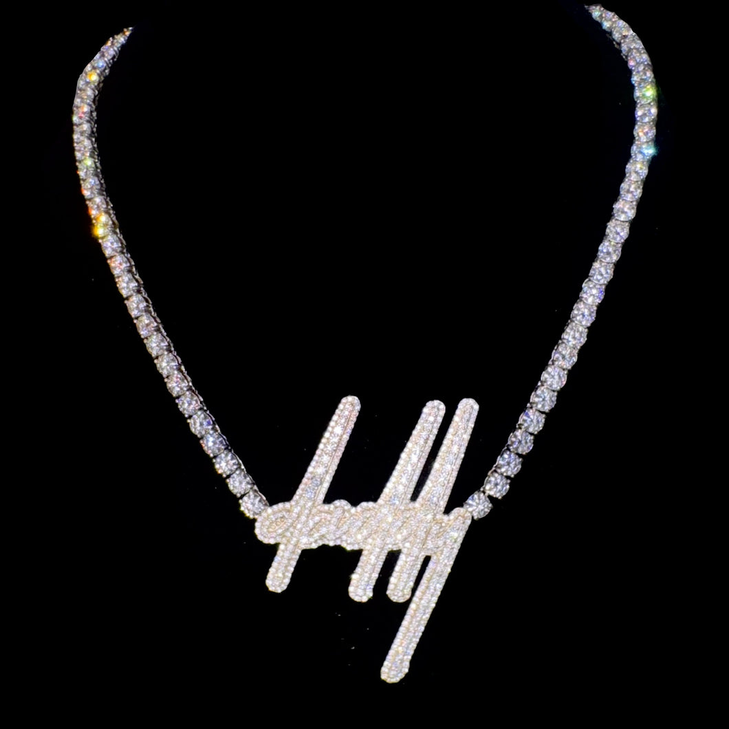 Daddy Flooded Necklace